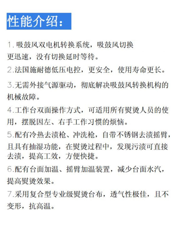 第31期：蒸汽永不間斷——多功能吸鼓風(fēng)去漬燙臺